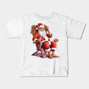 Funny Santa Claus #3 Kids T-Shirt